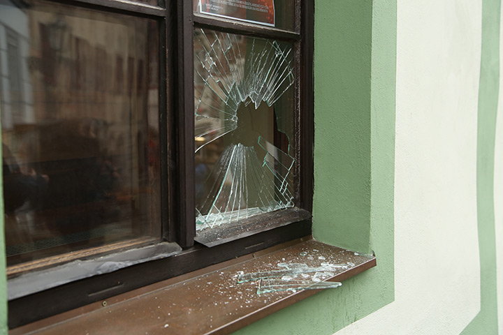 A2B Glass are able to board up broken windows while they are being repaired in Rawtenstall.